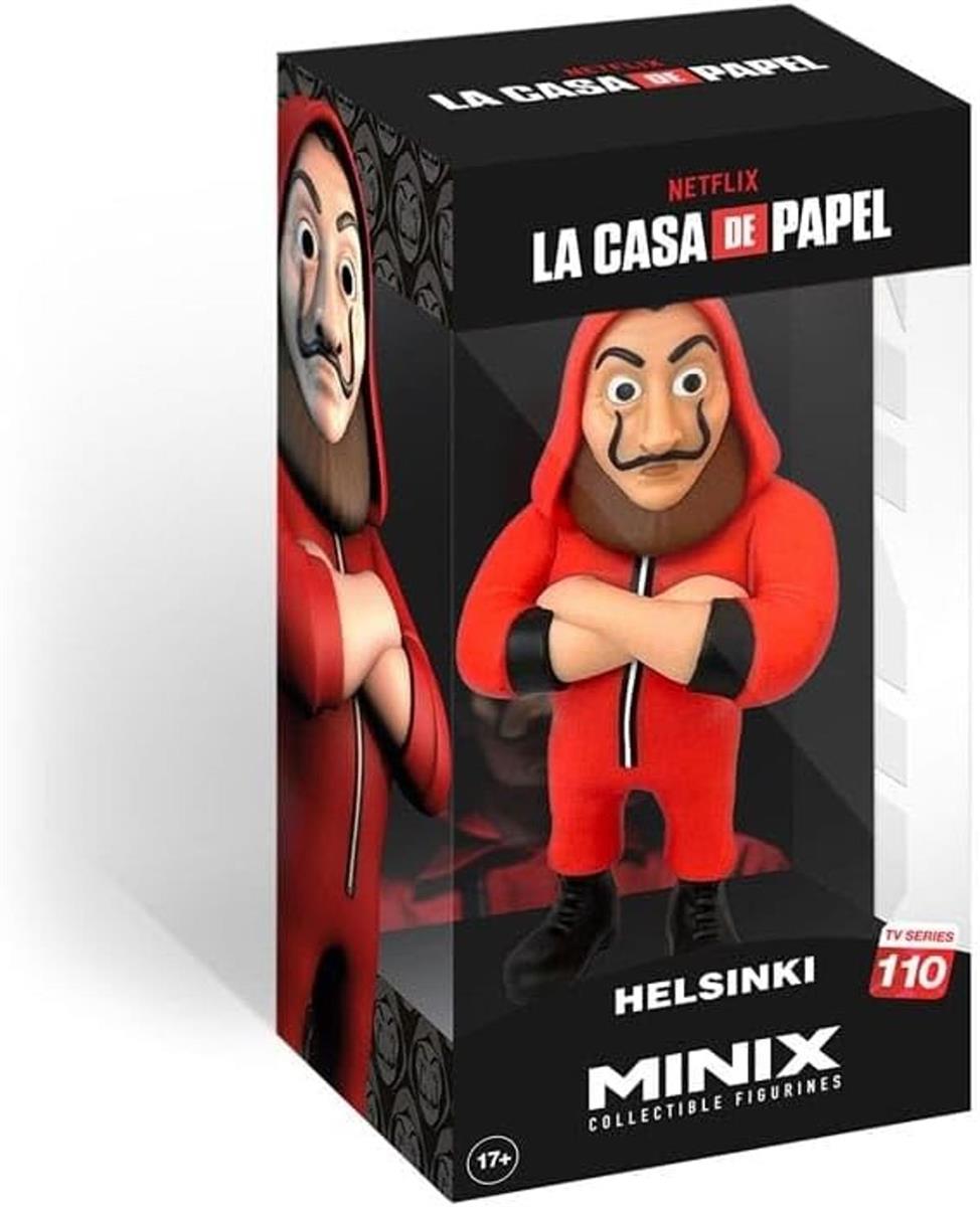 Minix Figurine Money Heist Helsinki w/Mask 12cm