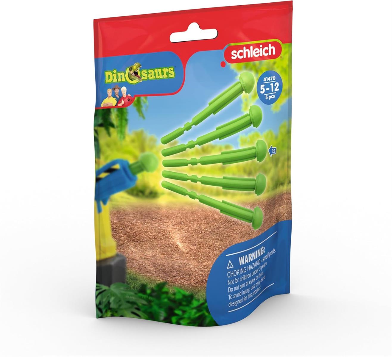 SCHLEICH 41470 Pfeilset, für Kinder ab 5-12 Jahren, Dinosaurs - Zubehör
