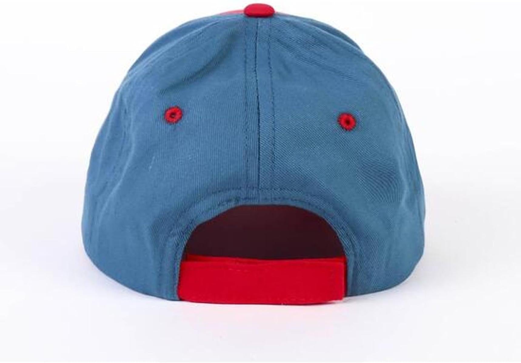 Cap für Kinder Mickey Mouse - Geeignet von 2 bis 8 Jahren - Aus Baumwolle und Polyester - Kinder Cap mit Verstellbarem Klettverschluss - Original Produkt in Spanien Designed