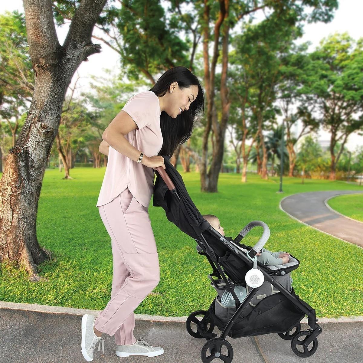 Ingenuity Pock-a-Bye Baby-Beruhiger und Bluetooth-Lautsprecher, Streamen Sie Musik oder vorgeladene Playlists