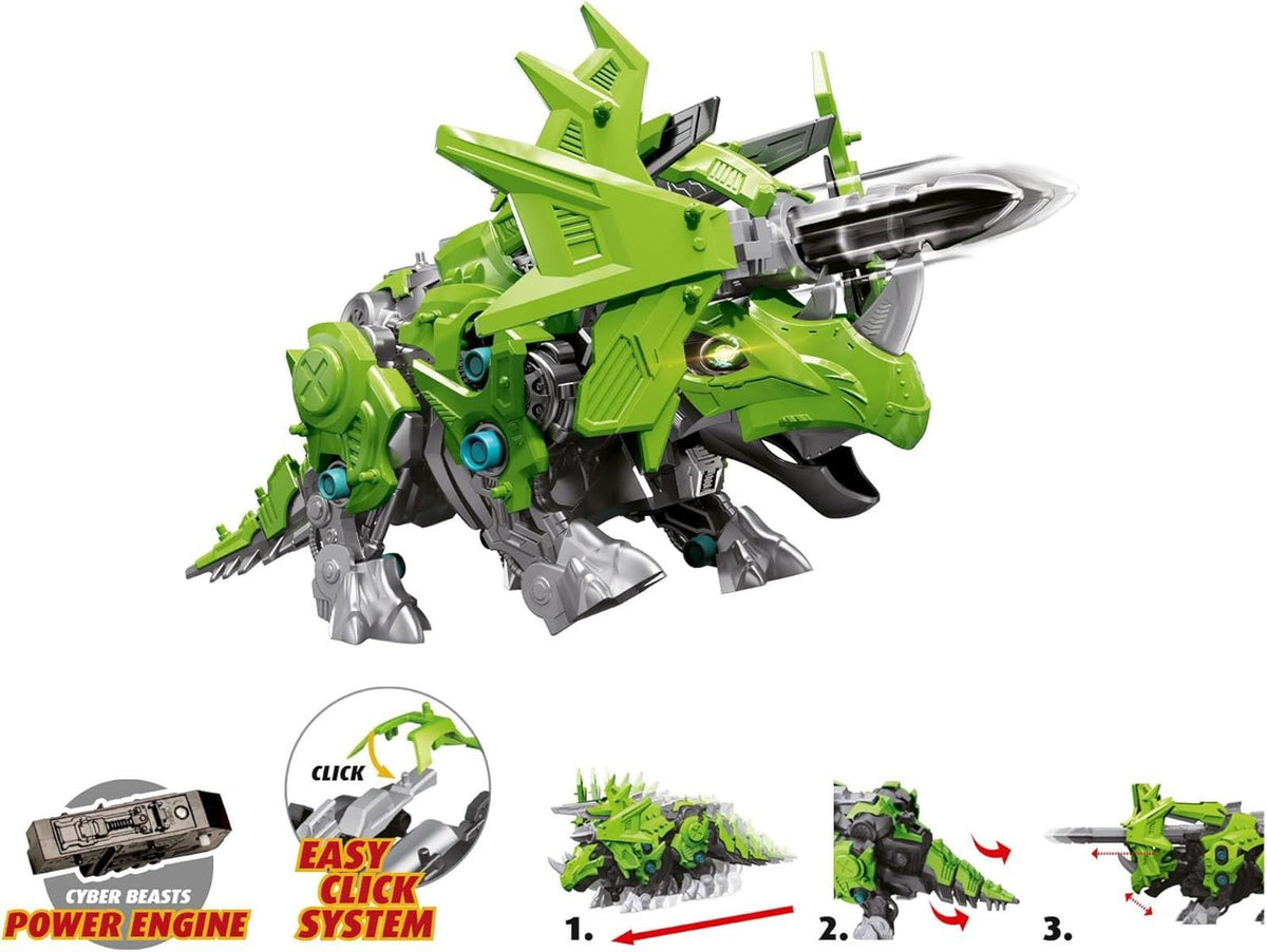 Revell Modellbau, CyberBeasts TerraTops, Bausatz, Maßstab 1:48, 80 Teile, Bastelset ab 10 Jahren, Detailgetreues Modell, Fantasiefigur, Authentische Nachbildung