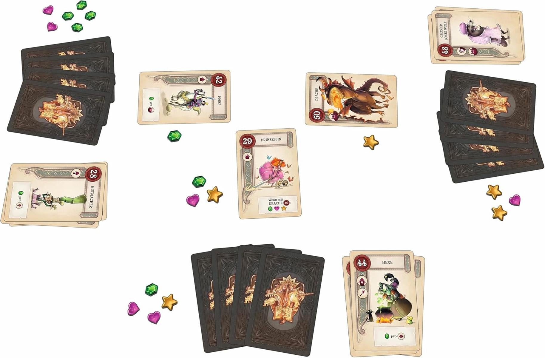 AMIGO 3 Chapters - wählen spielen punkten - Kartenspiel