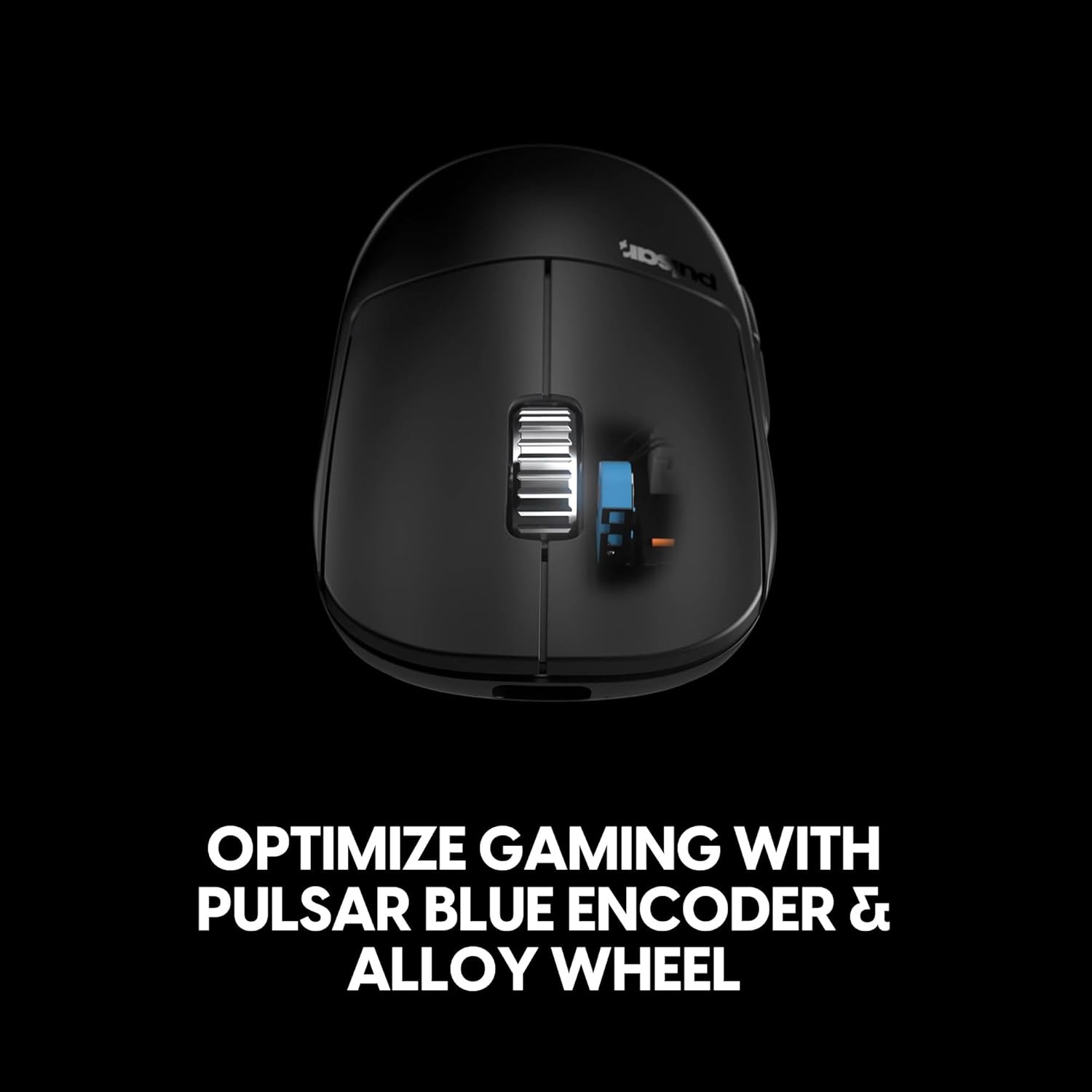 Pulsar Gaming Gears X2A v3 ES kabellose Gaming-Maus, Ultraleicht, optischer Schalter, 32000 DPI, 750 IPS, XS-1-Sensor, 8K-kompatibel (Mini, Schwarz)