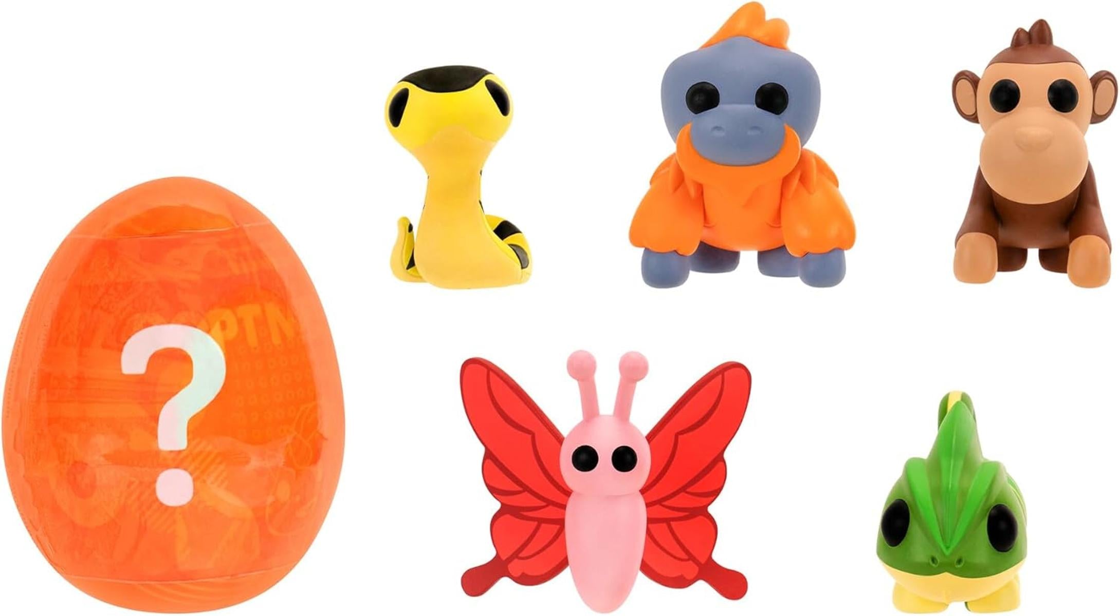 Adopt Me! AME0115-6er Figuren Pack - Tropenzeit, offizielles Figurenset