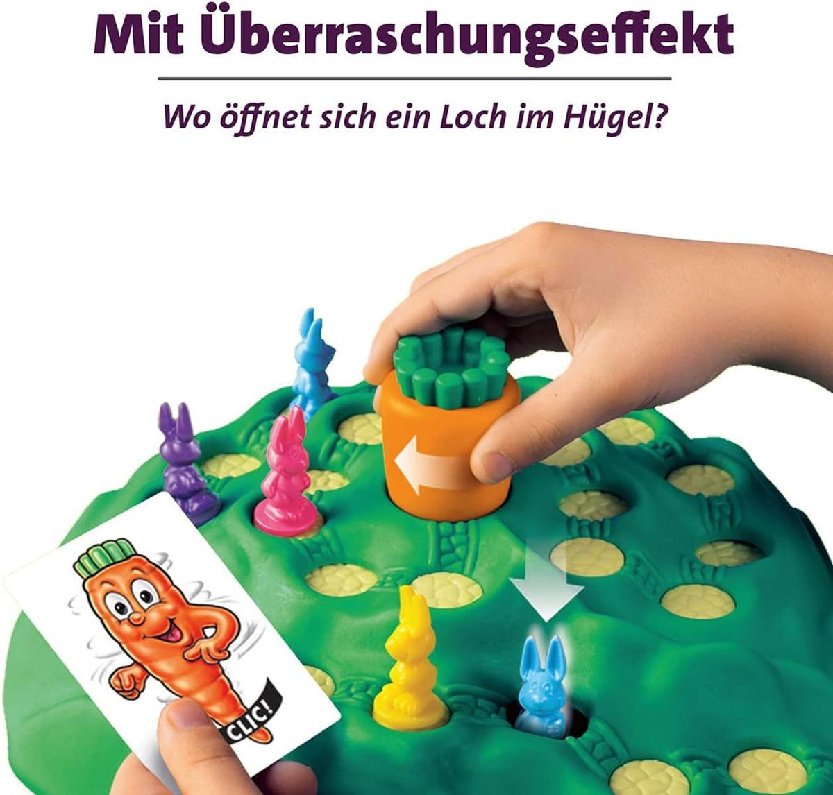 Ravensburger 21556 Lotti Karotti Brettspiel für Kinder ab 4 Jahren Familienspiel für Kinder und Erwachsene Klassiker für 2-4 Spieler