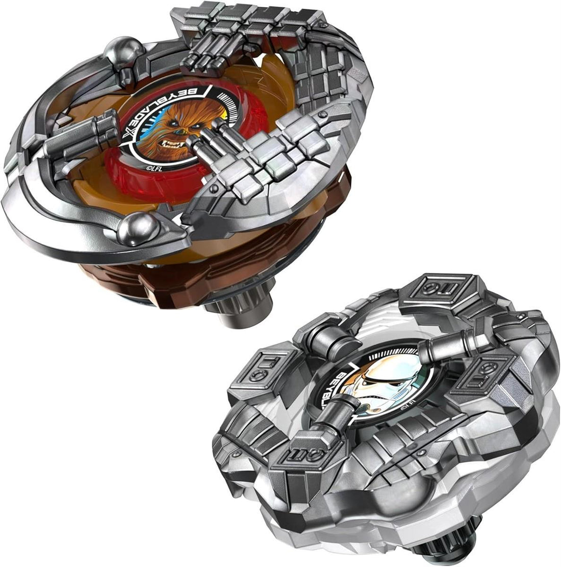 Hasbro Beyblade X und Star Wars Collab, Chewbacca 4-80LF vs. Sturmtruppler 5-70B