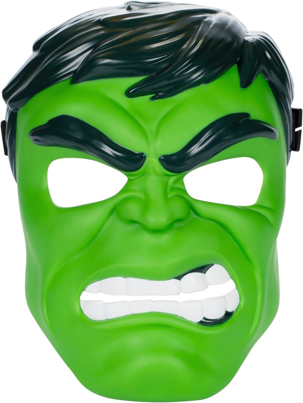 Hasbro Marvel Avengers Multipack, Iron Man & Hulk Masken, Rollenspielzeug im 2er-Pack, flexibel mit Bändern festzumachen, für Kinder ab 5 Jahren