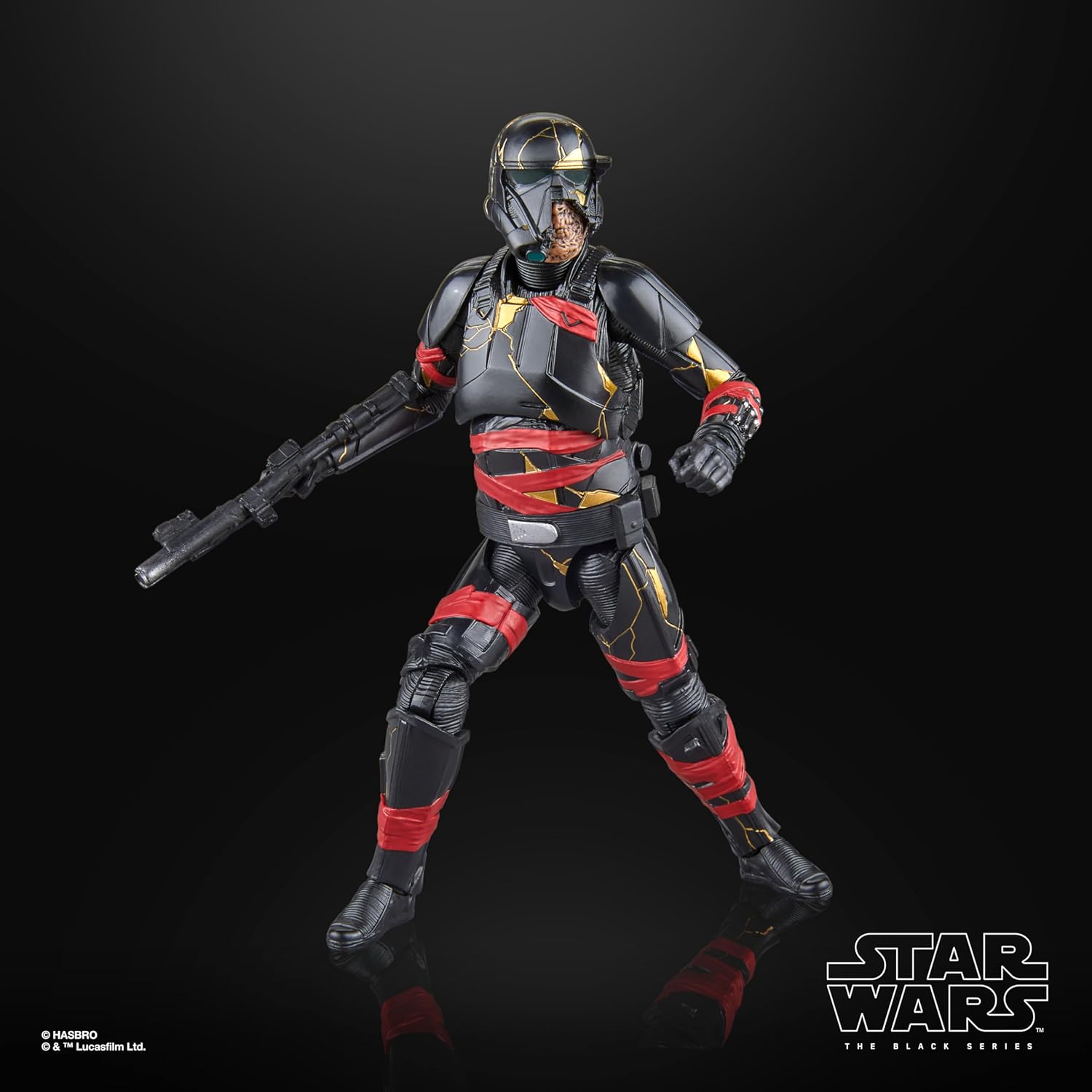 Star Wars The Black Series Night Trooper, Star Wars: Ahsoka Premium Action-Figur zum Sammeln (15 cm)