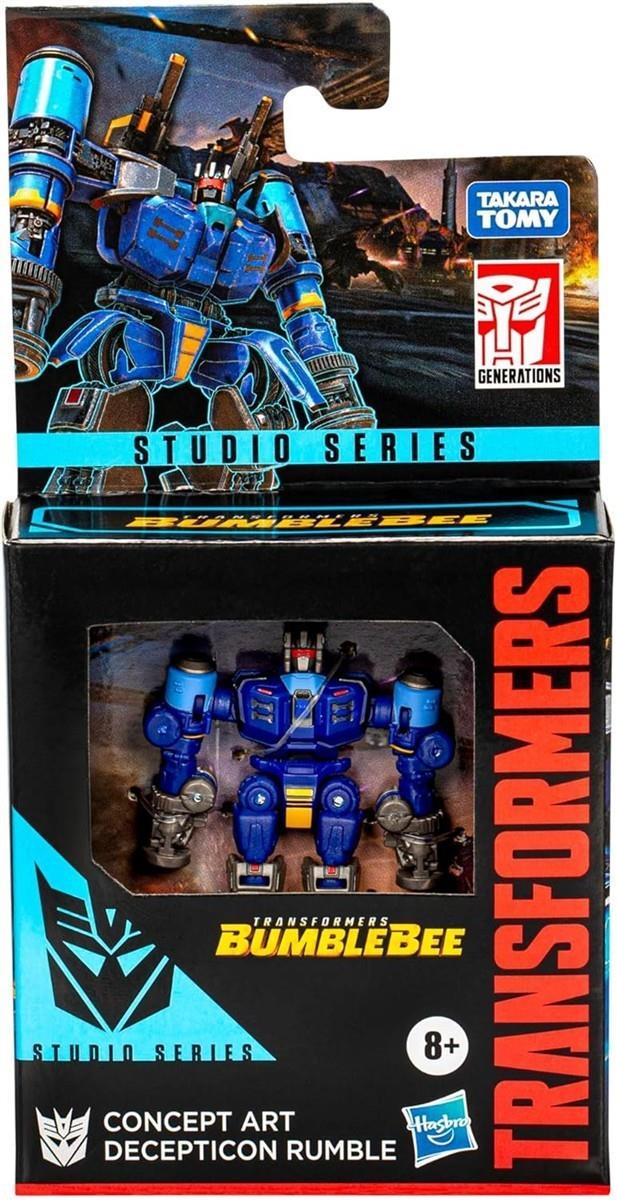 Transformers Studio Series Core-Klasse Transformers: Bumblebee Concept Art Decepticon Rumble Action-Figur