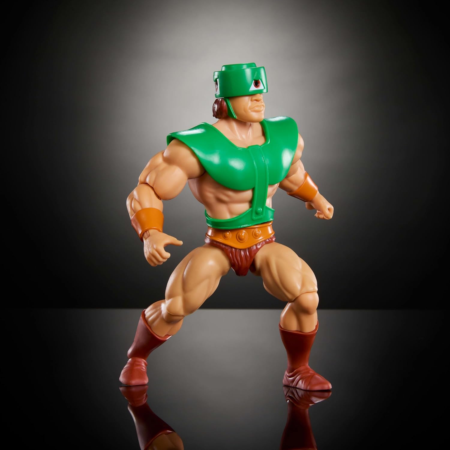 Masters of the Universe Origins Actionfigur Tri-Klops aus der Cartoon-Kollektion, ca.14 cm groß, der Mann mit dem Radarauge aus der TV-Serie der 1980er, Gestaltung und Zubehör mit vielen Details,JBM81
