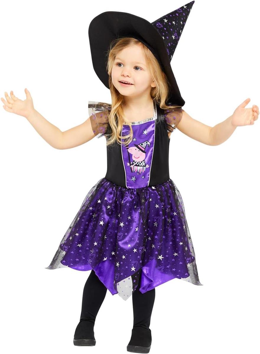 amscan Peppa Wutz Witch Kostüm 3-4 Jahre