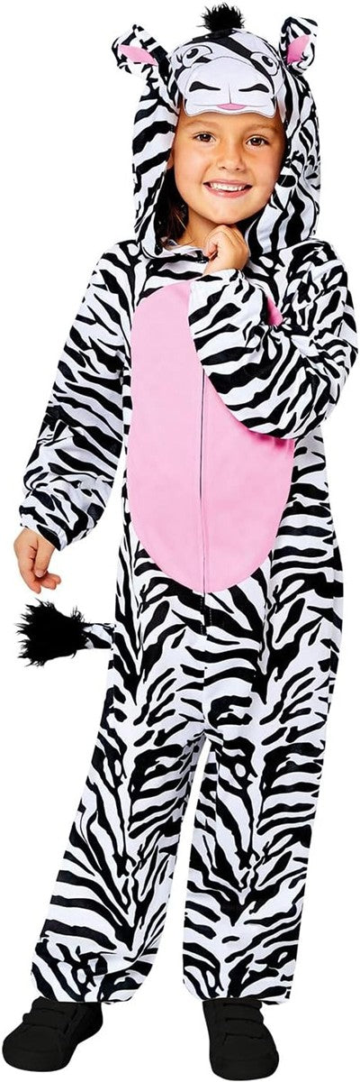amscan gestreiftes Zebra Kostüm für Kinder 8-10 Jahre