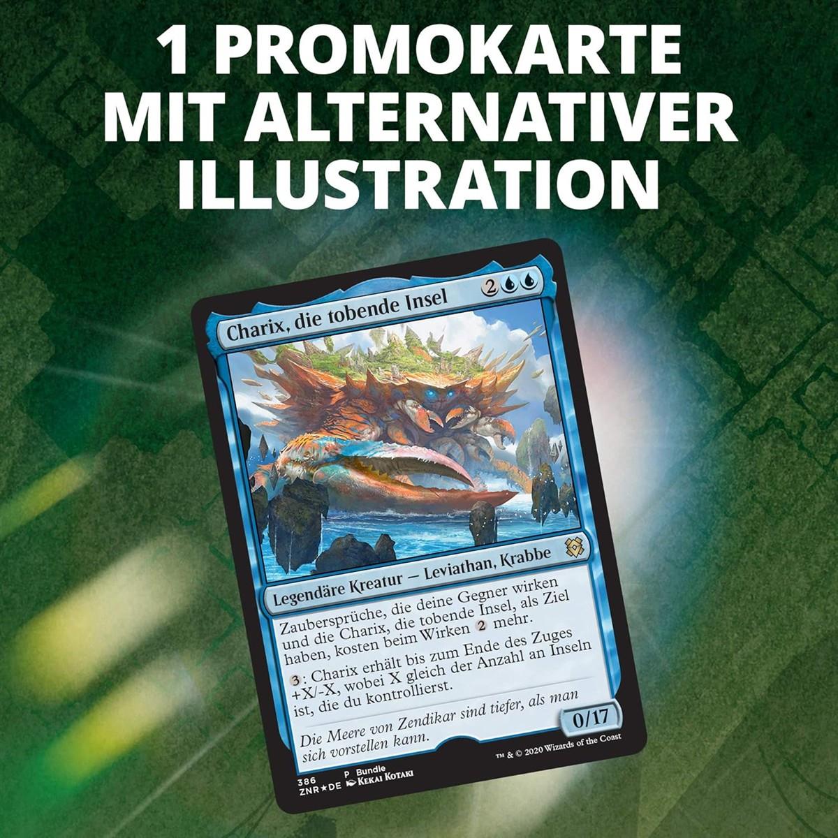Magic: The Gathering Zendikars Erneuerung Bundle 10 Boosterpackungen Deutsch