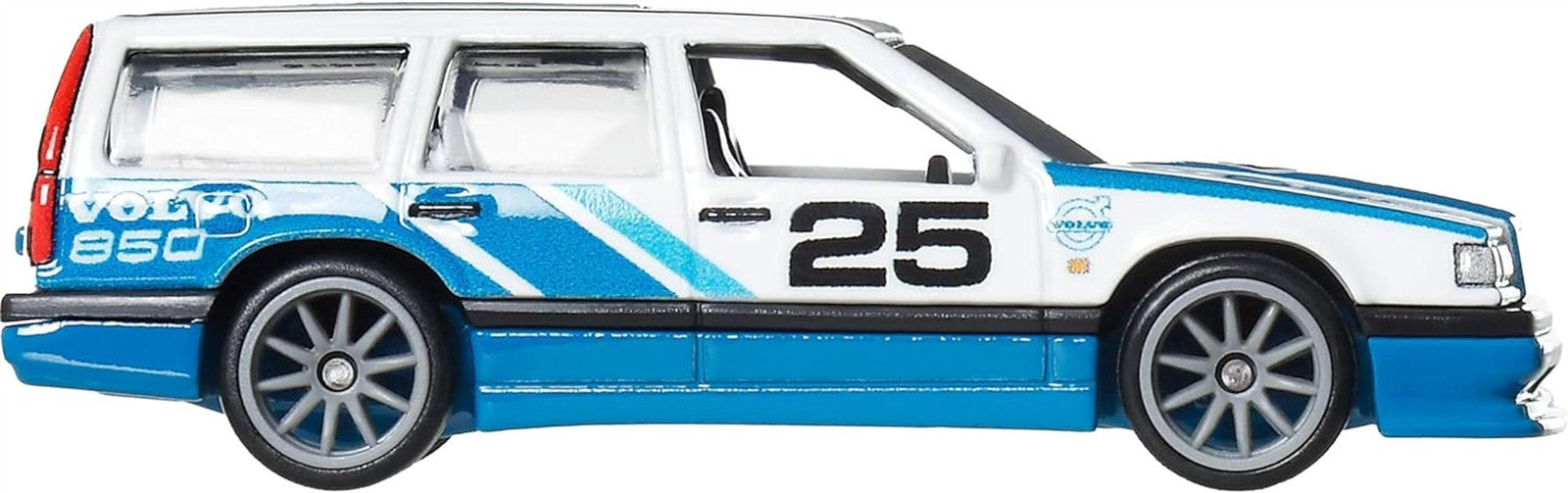 Hot Wheels Premium Car Culture Spielzeugauto im Maßstab 1:64 Druckguss Volvo 850 Kombi Fast Wagons Fahrzeug mit echten Riders Reifen