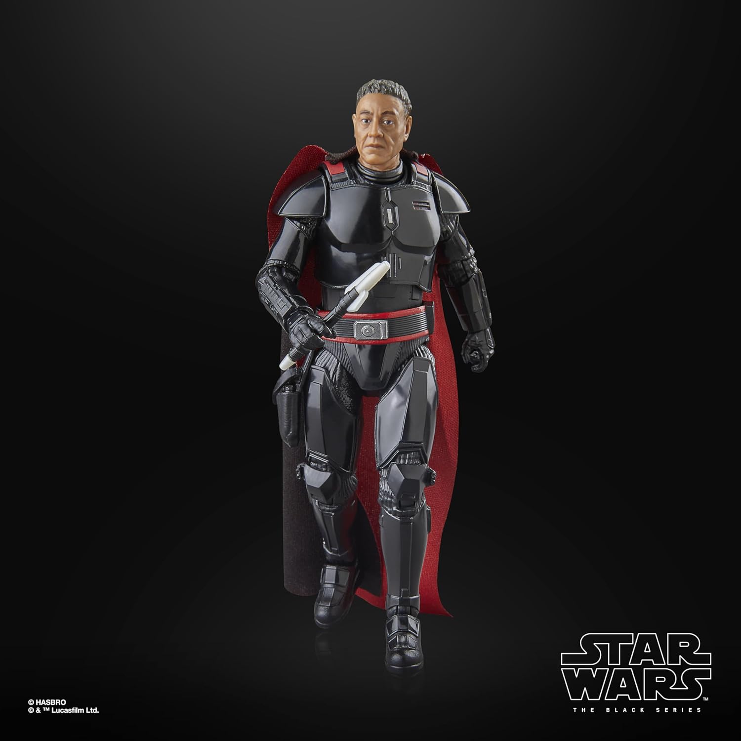 Star Wars The Black Series Moff Gideon (Dunkeltruppler Rüstung), Star Wars: The Mandalorian Premium Action-Figur zum Sammeln (15 cm)