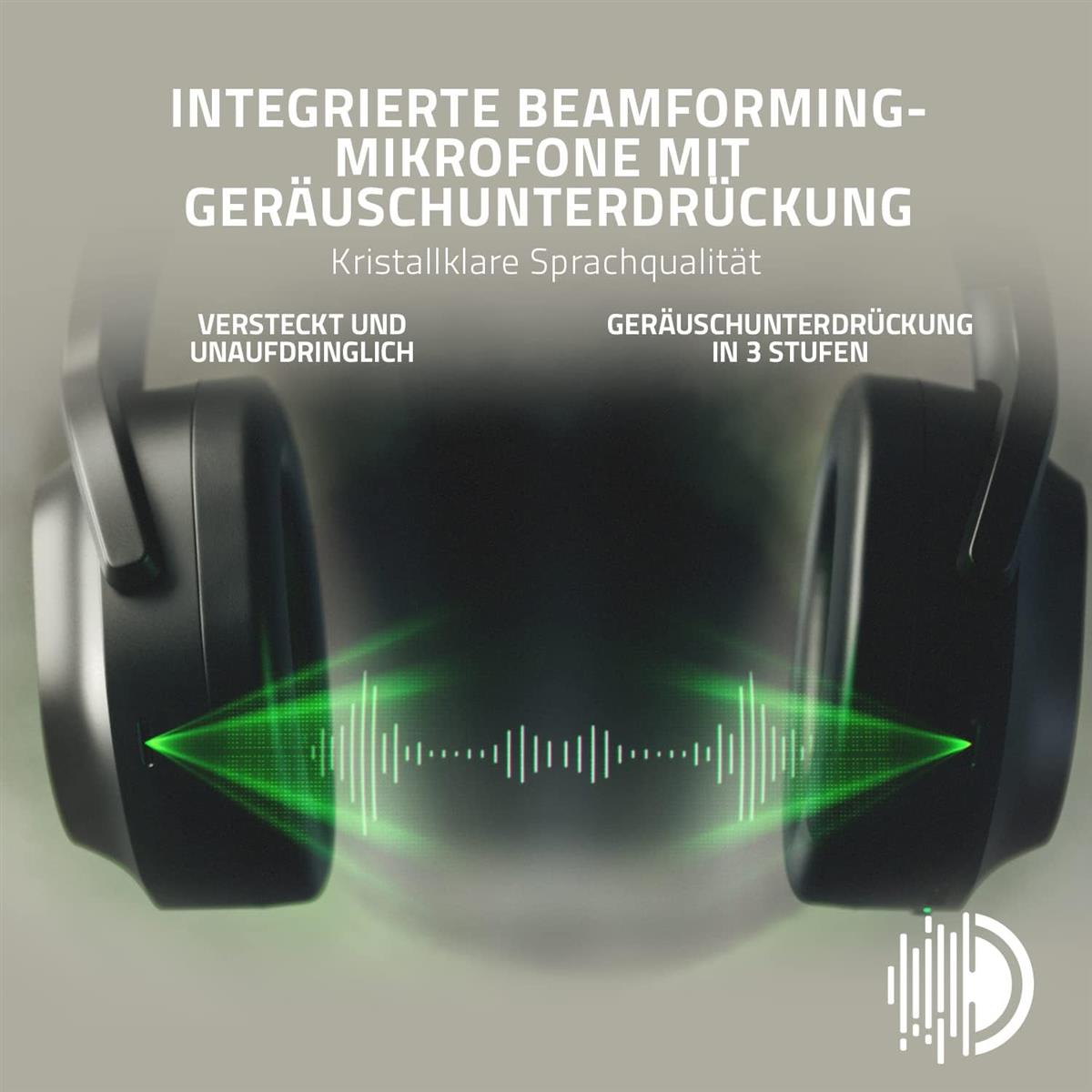Razer Barracuda - Kabelloses Multiplattform-Headset für Gaming und Mobile Geräte (SmartSwitch Dual Wireless, Geräuschunterdrückendes Mikrofon, Triforce-Treiber 50mm, USB-C) Schwarz