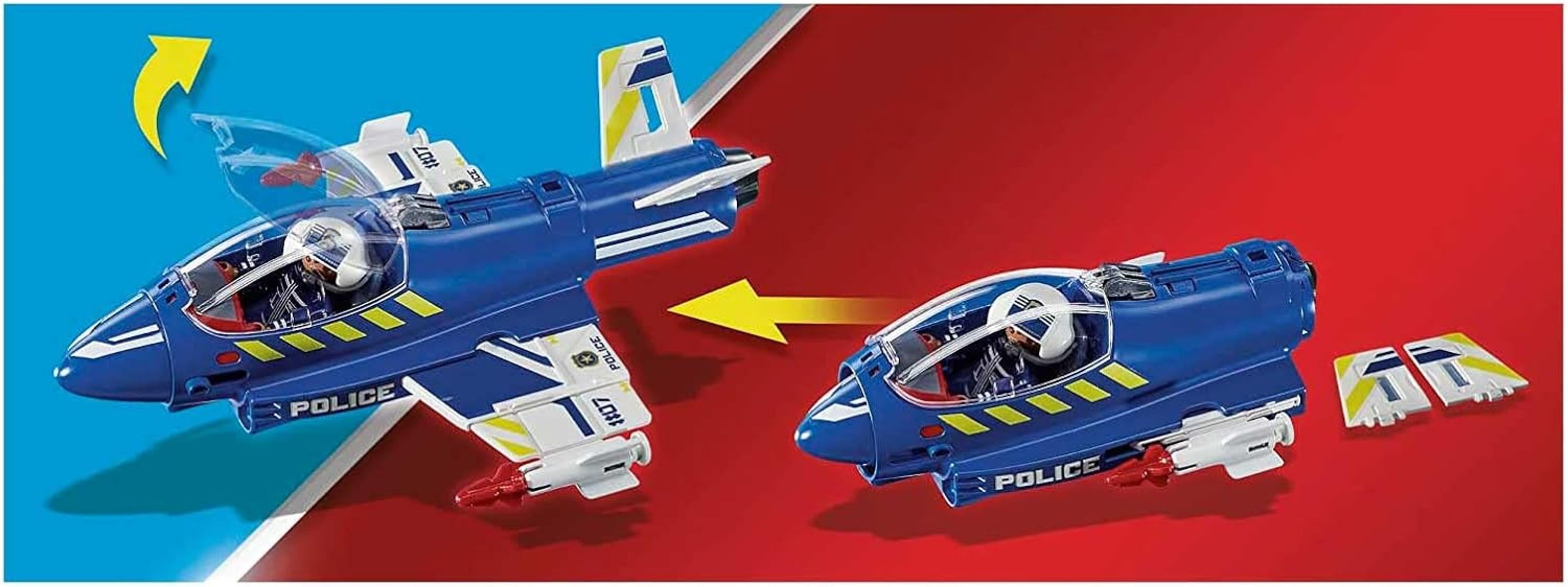 PLAYMOBIL City Action 70780 Polizei-Jet: Drohnen-Verfolgung