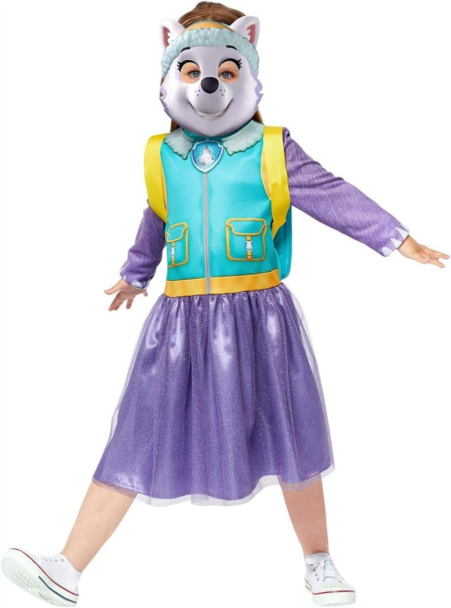 amscan Kinder Mädchen Paw Patrol Everest Karneval Halloween Fasching Kostüm 3-4 Jahre