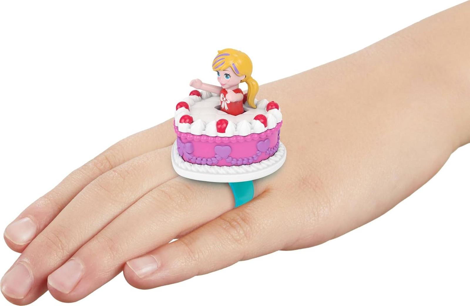 Polly Pocket Schatullen-Spielset Schmuckkästchen mit Puppe 4+ JGK21