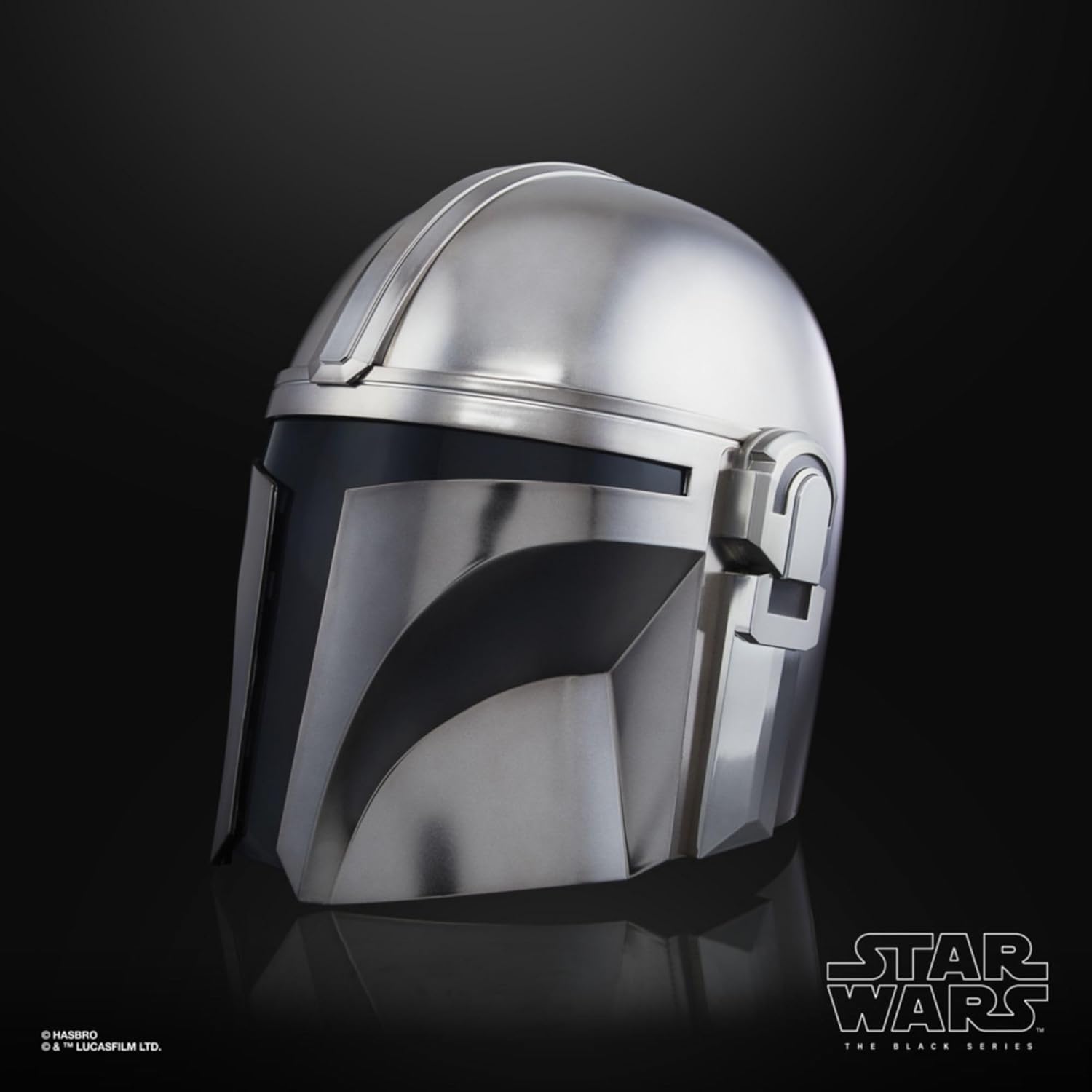 Star Wars Hasbro The Black Series Boba Fett Elektronischer Helm, Superhelden-Spielzeug für Rollenspiele für Erwachsene und Fans, Teil eines Filmkostüms