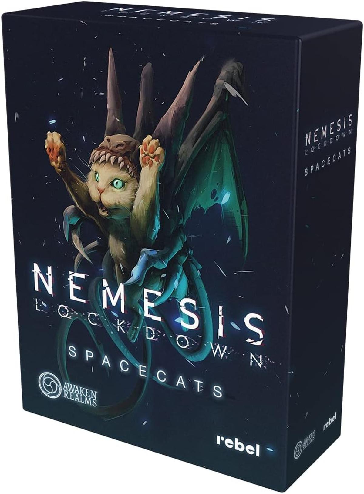 Awaken Realms, Nemesis: Lockdown – New Cats, Erweiterung, Expertenspiel, Dungeon Crawler, 1-5 Spieler, Ab 14+ Jahren, 60-180 Minuten, Deutsch, Mehrsprachig