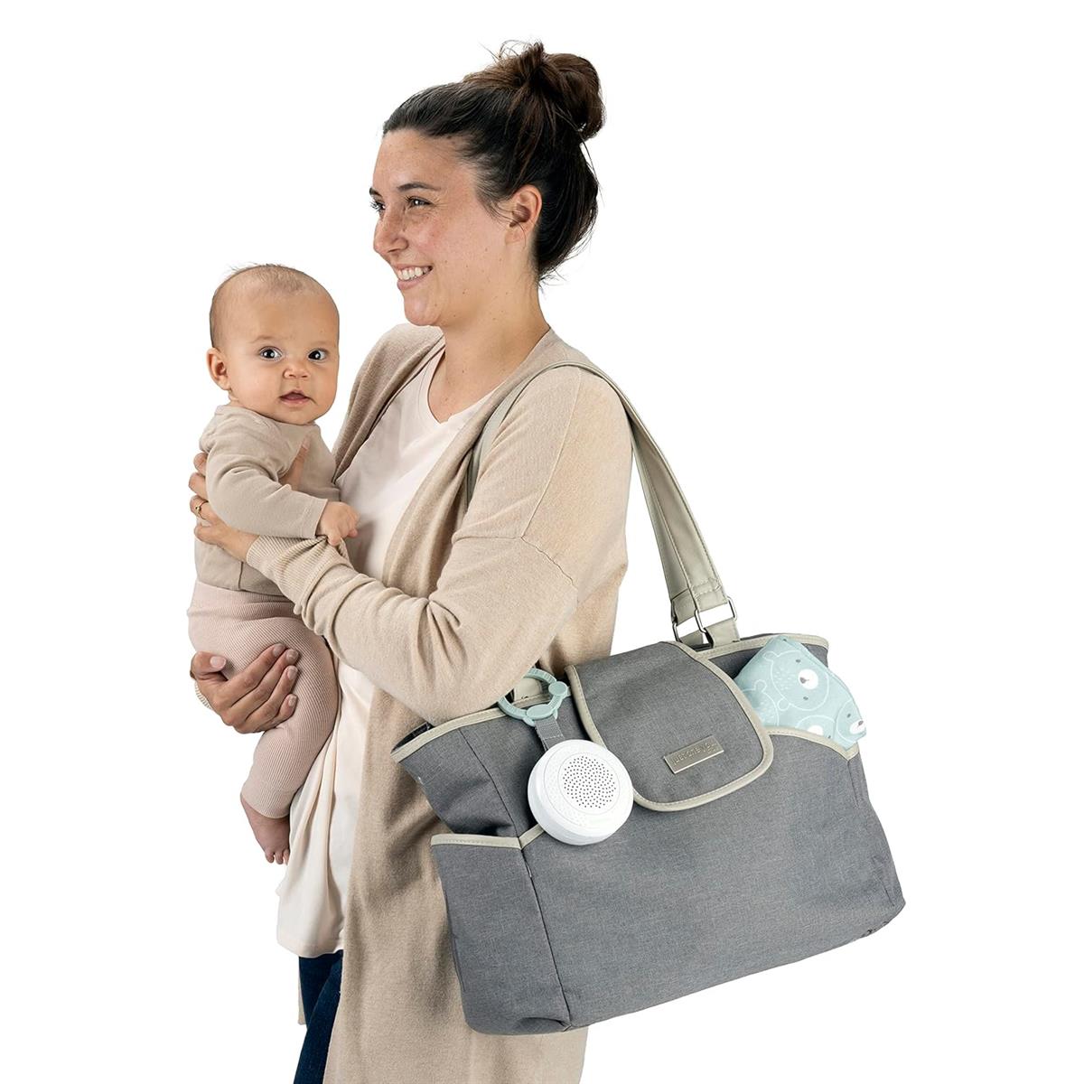 Ingenuity Pock-a-Bye Baby-Beruhiger und Bluetooth-Lautsprecher, Streamen Sie Musik oder vorgeladene Playlists
