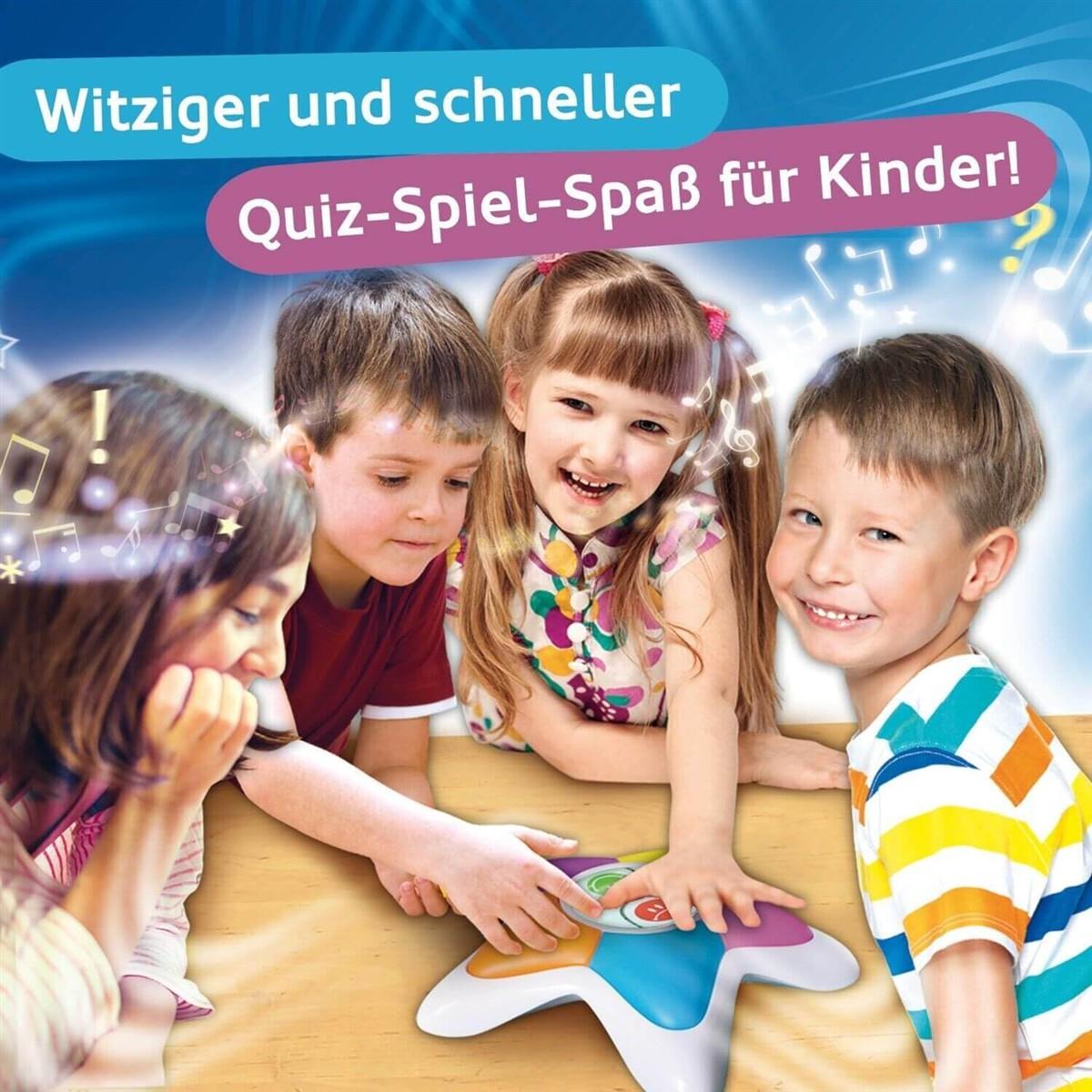 Megableu | Echt jetzt oder was? Junior | IQ Quiz für Kinder | lustiges Familienspiel mit 1000 Fragen | Partyspiele für Kinder | Denkspiel & Gesellschaftsspiele | Für 2 bis 5 Spieler ab 5 Jahren