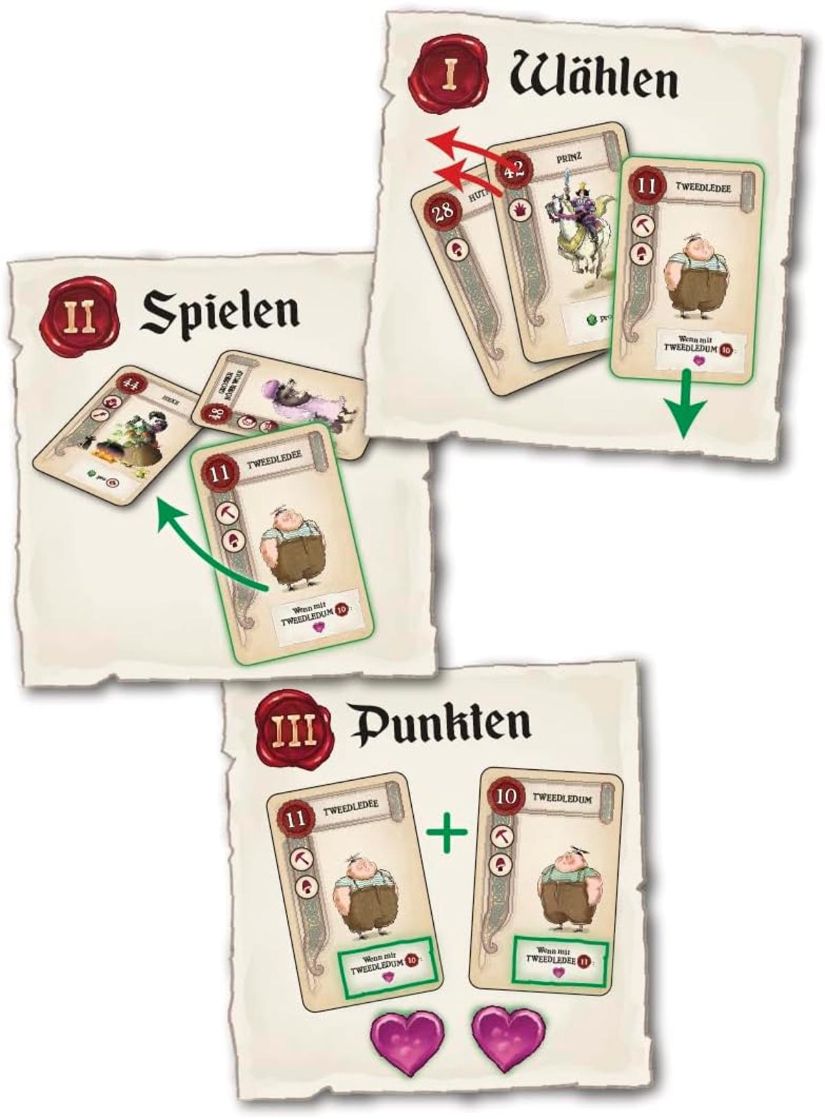 AMIGO 3 Chapters - wählen spielen punkten - Kartenspiel