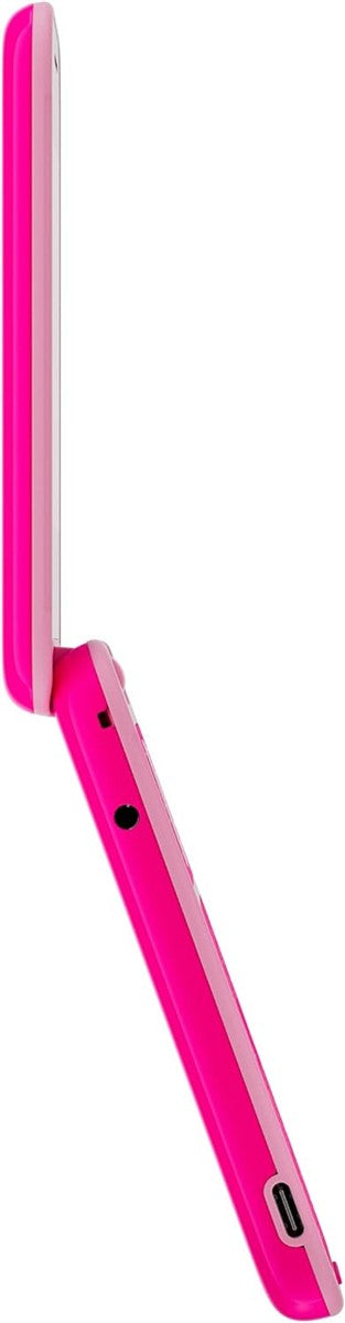 HMD kompatibel mit Barbie Phone Flip Klapphandy (2,8" Display, 0,3 MP Kamera, 64/128 MB, 1450 mAh, 4G) Power Pink