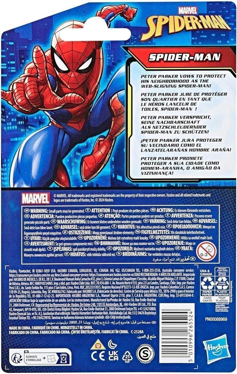 Marvel Spider-Man Epic Hero Series Klassische 10 cm große Spider-Man Action-Figur