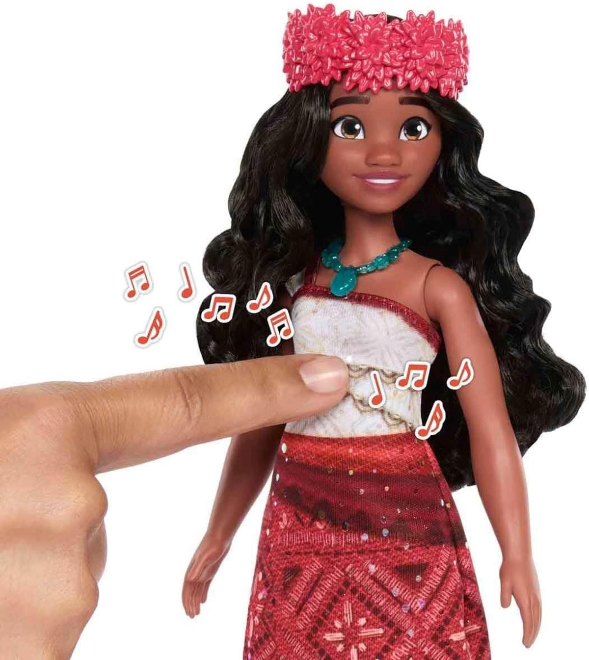 Mattel Disney Moana 2 Singing Adventure Moana Doll with Signature Outfit