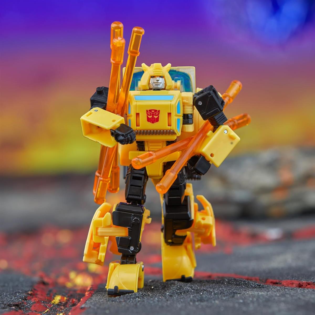 Transformers Legacy Deluxe-Klasse Origin Bumblebee Action-Figur