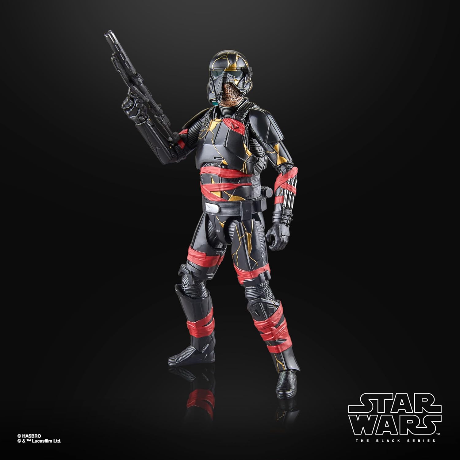 Star Wars The Black Series Night Trooper, Star Wars: Ahsoka Premium Action-Figur zum Sammeln (15 cm)