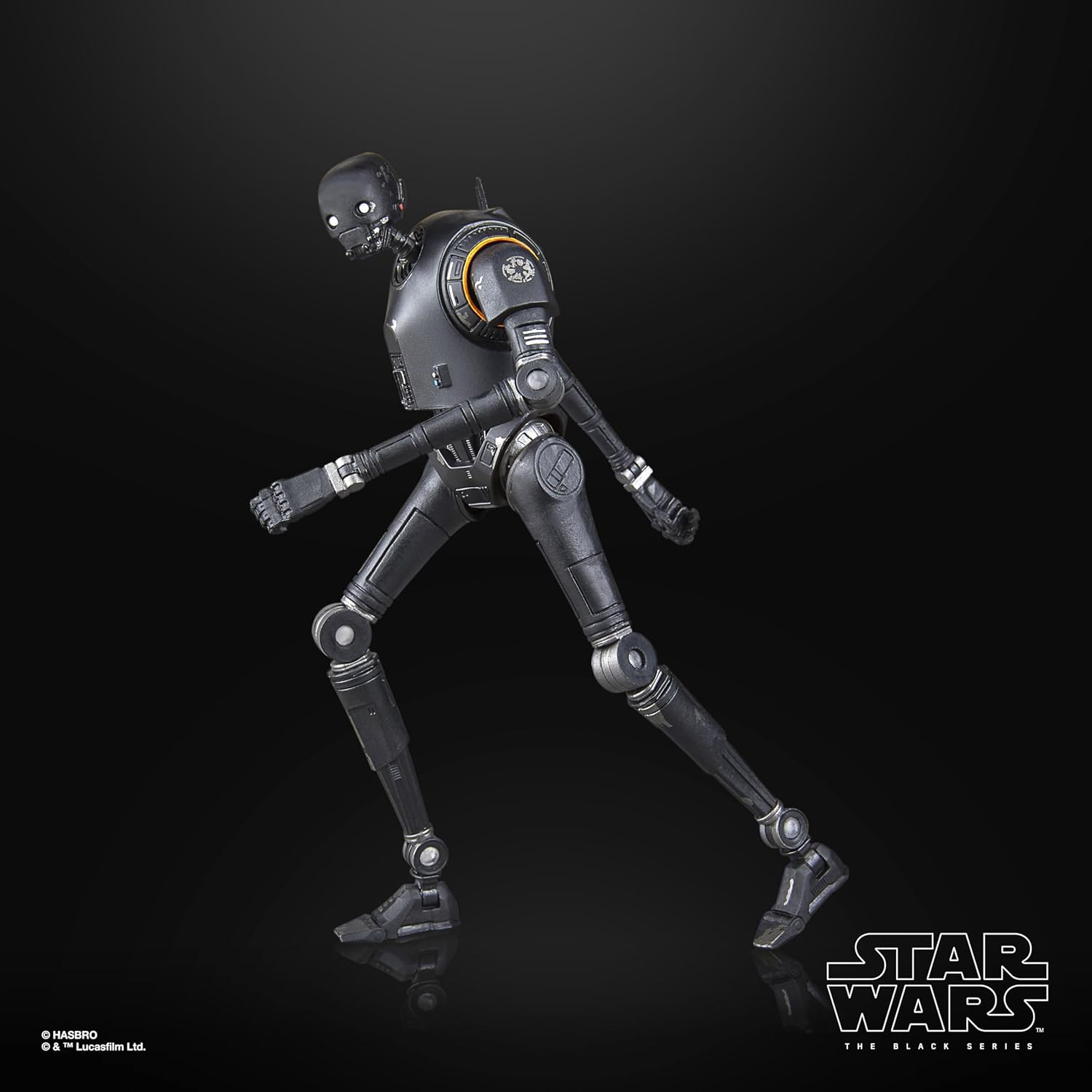 Star Wars The Black Series K-2SO (Kay-Tuesso) Andor Action-Figur zum Sammeln, 15 cm