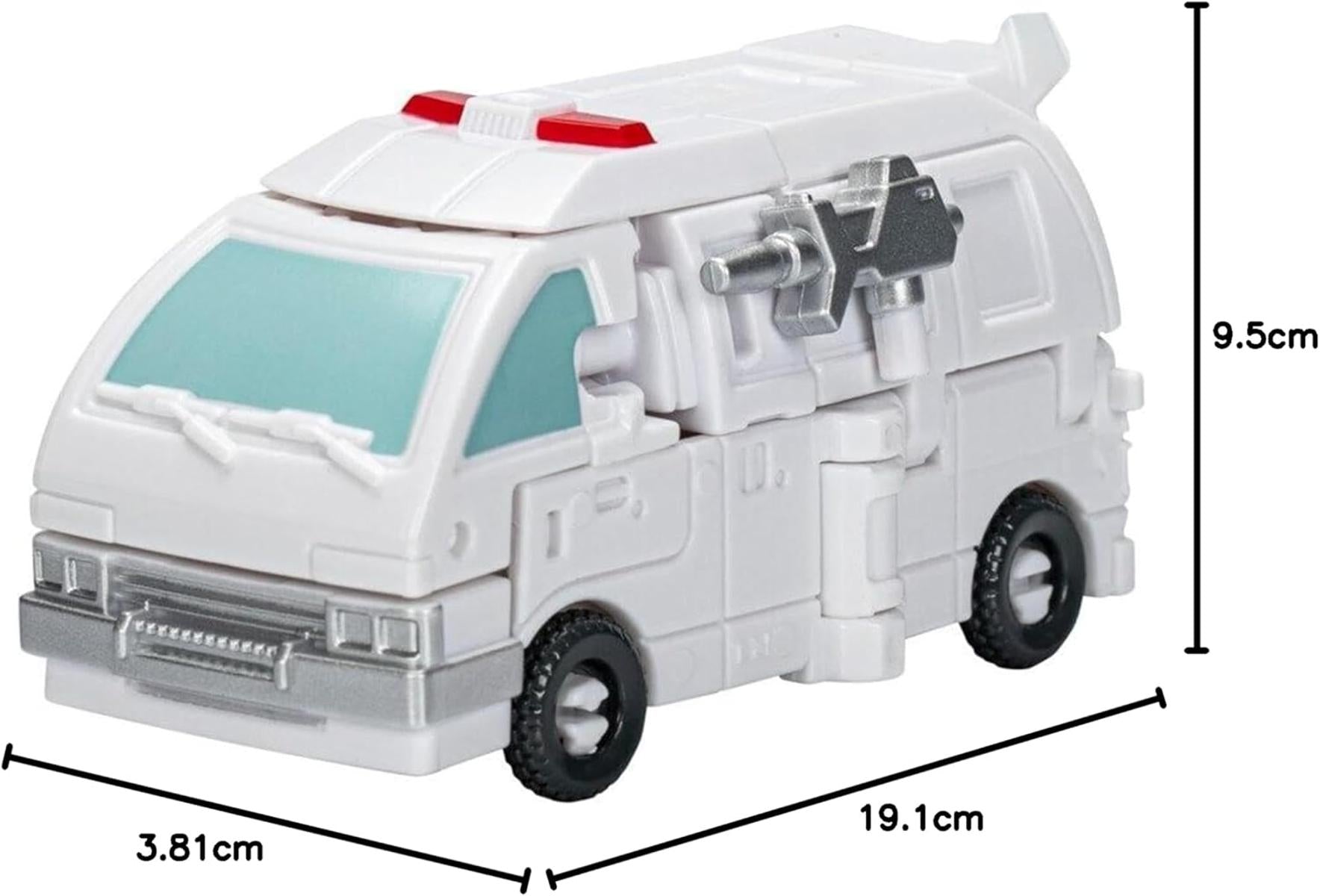 Transformers Studio Series Core-Klasse Autobot Ratchet Figur Kampf um Cybertron, 8,5 cm groß, F3143, Multi