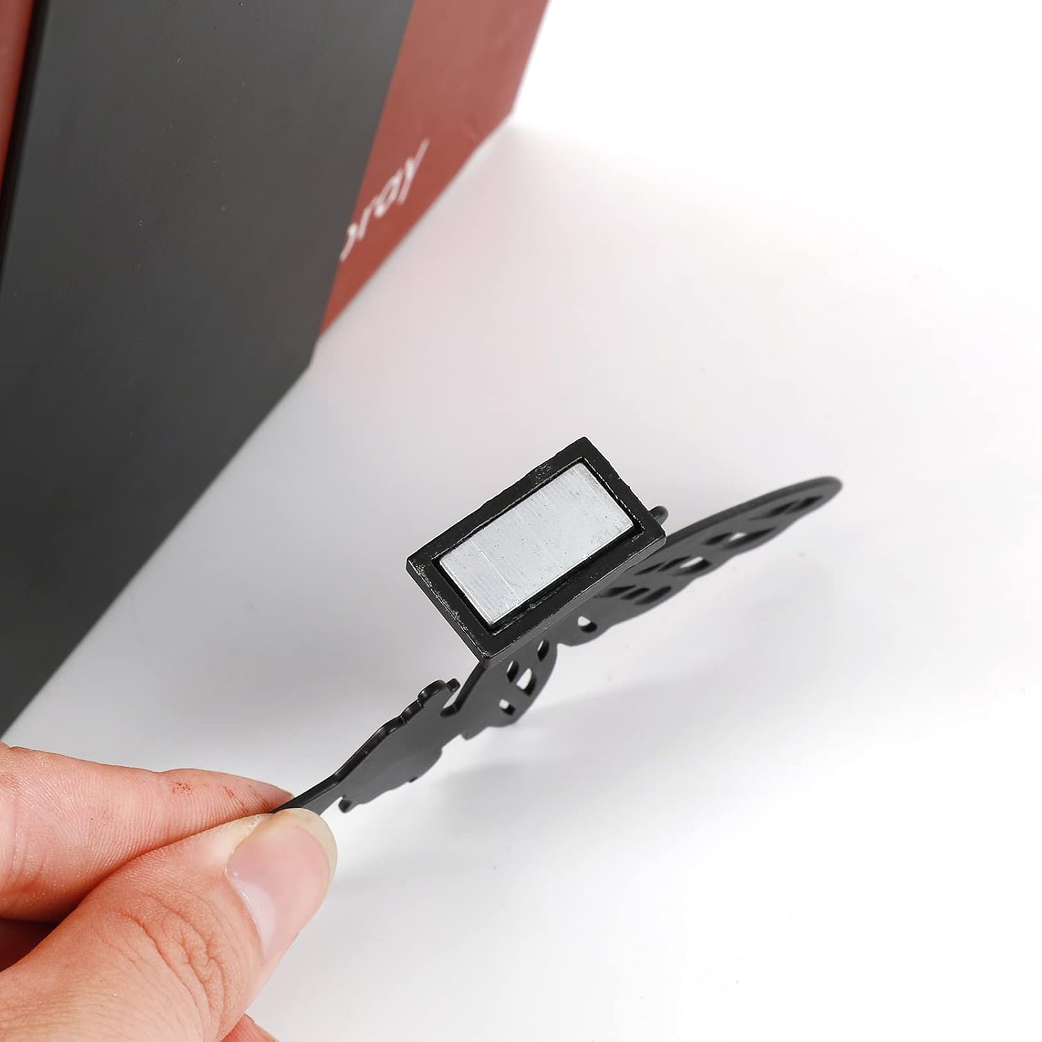 I-TOTAL® - Niedlicher Buchhalter aus Metall Buchstütze für Regal Tisch Fairy