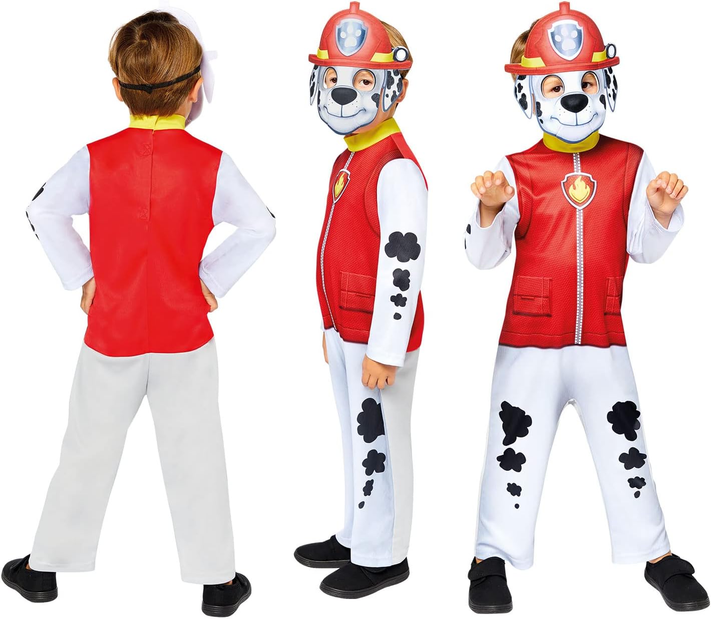 amscan Marshall Paw Patrol Kostüm für Kinder Größe 104 3-4 Jahre