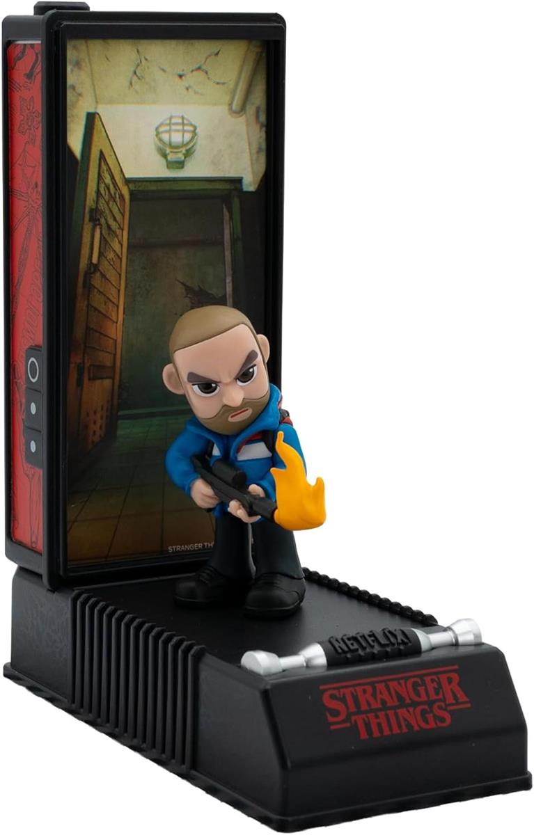 YuMe Stranger Things Walkie-Talkie zum Sammeln | Reversible Minifigur Capsule Series 3 und Display | Netflix Merchandise | Geschenkspielzeug für Kinder, Erwachsene und Fans der Serie