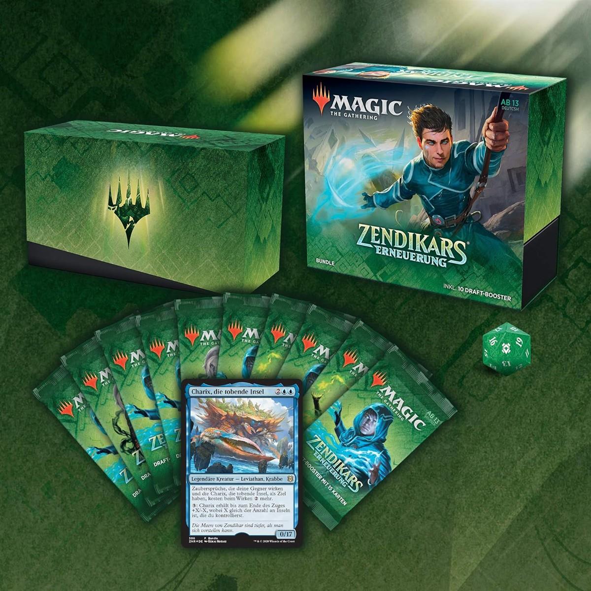 Magic: The Gathering Zendikars Erneuerung Bundle 10 Boosterpackungen Deutsch