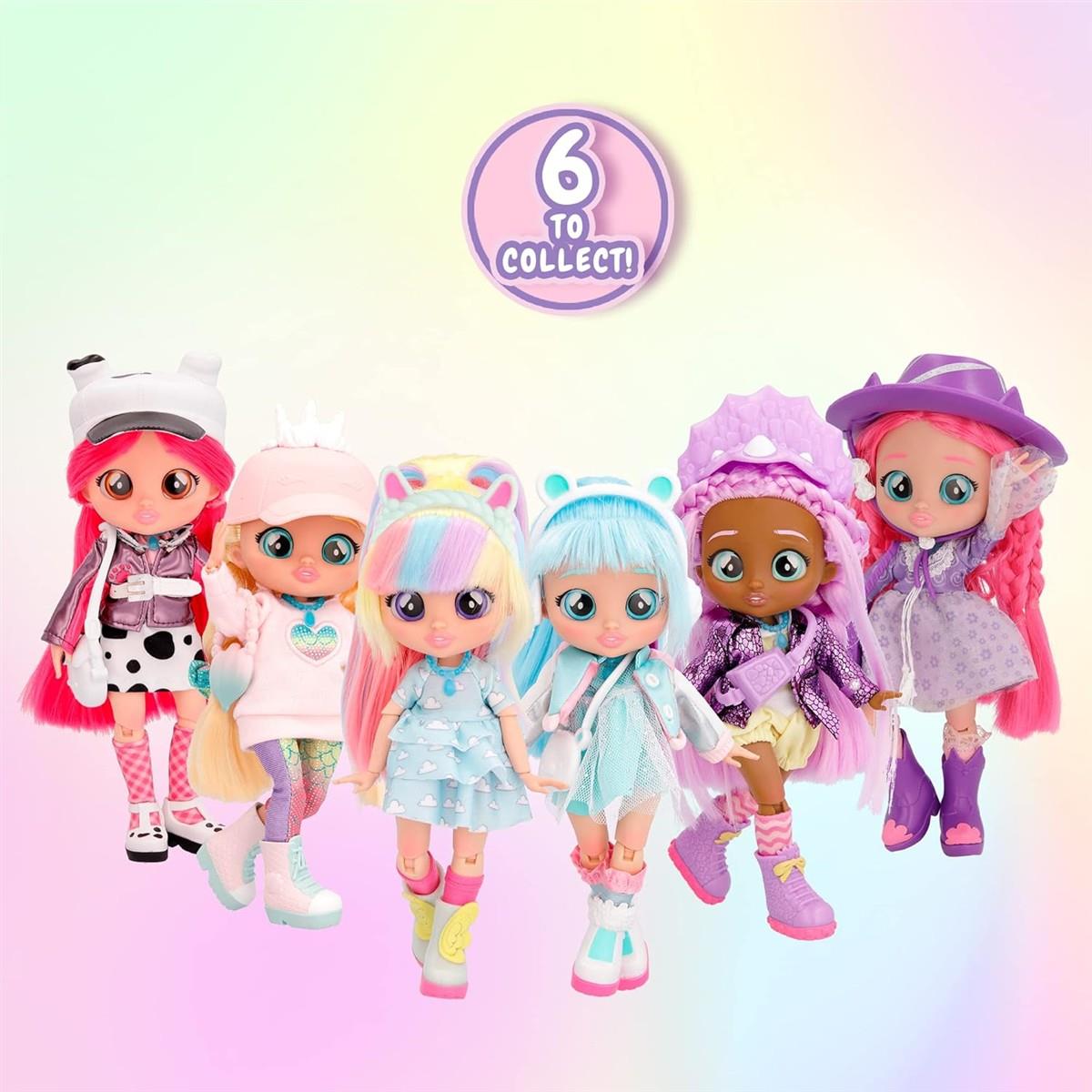 BFF Babys Papageien Stella | Sammlerbare modische Puppe mit Langen Haaren, Stoffkleidung und 9 Zubehör - Spielzeug Geschenk für Mädchen und Jungen +3 Years