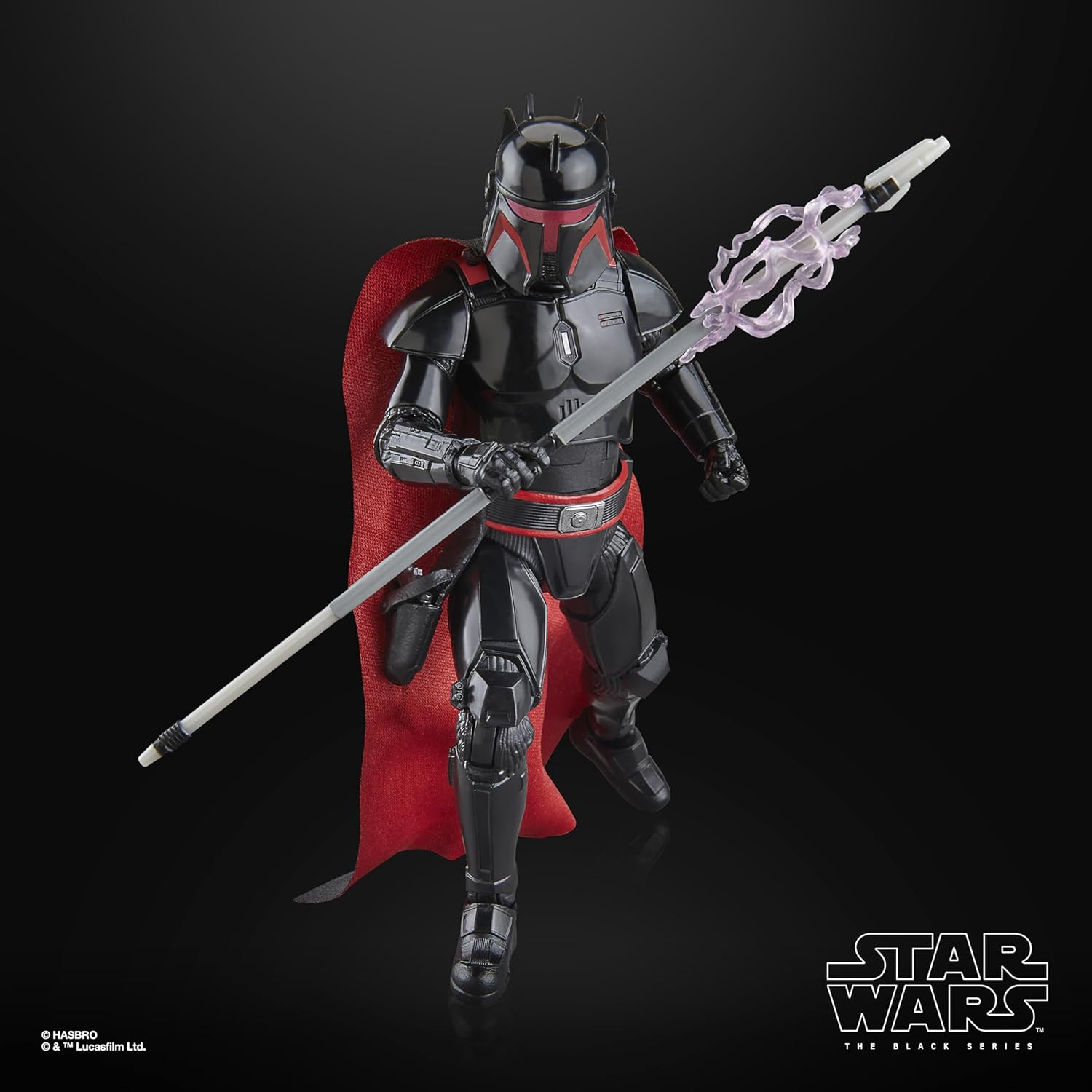 Star Wars The Black Series Moff Gideon (Dunkeltruppler Rüstung), Star Wars: The Mandalorian Premium Action-Figur zum Sammeln (15 cm)