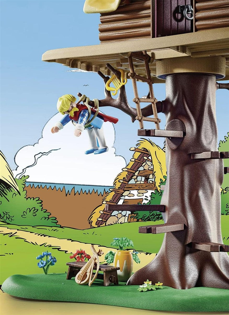 PLAYMOBIL Asterix 71016 Troubadix mit Baumhaus