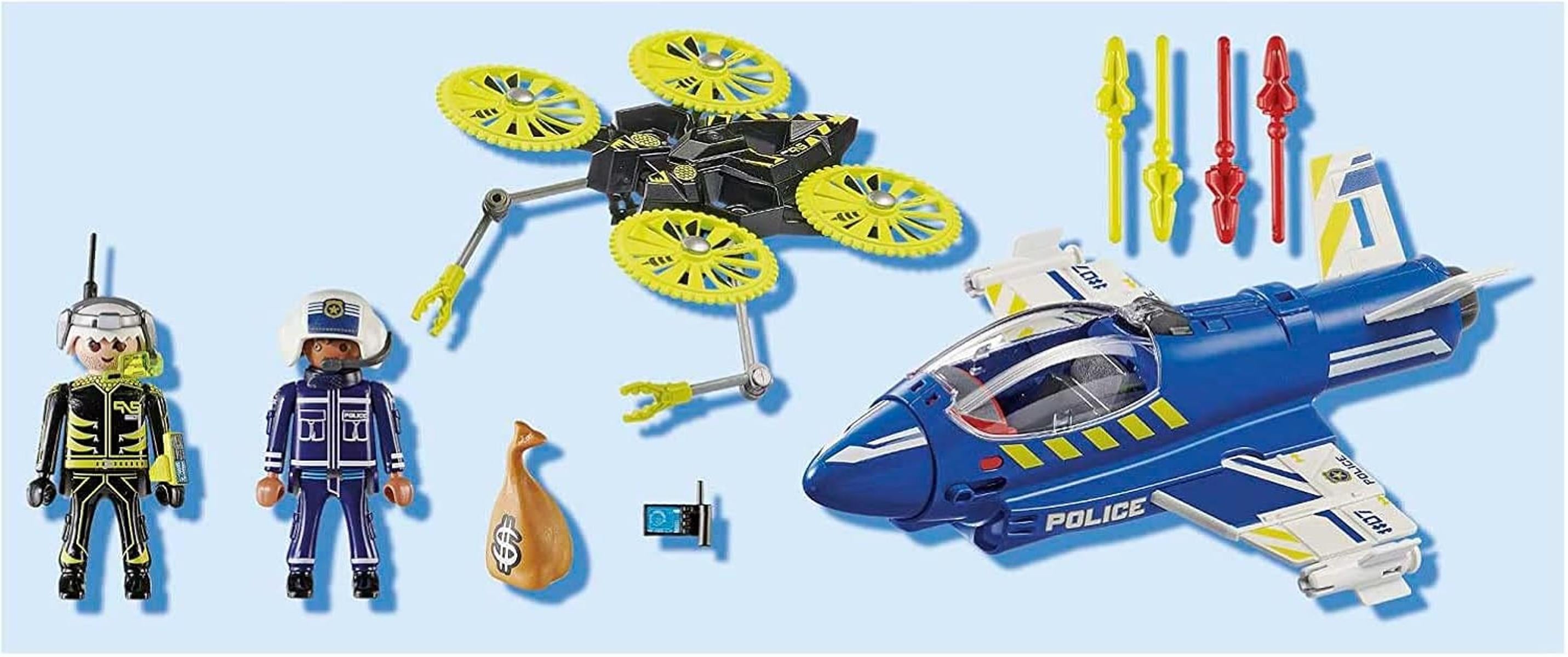 PLAYMOBIL City Action 70780 Polizei-Jet: Drohnen-Verfolgung