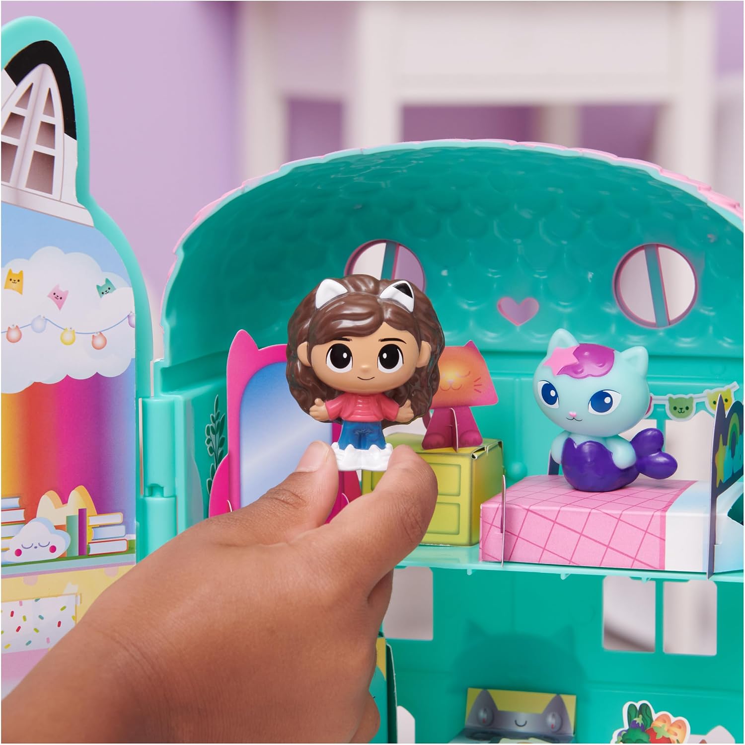 Gabby's Dollhouse Puppenhaus, Mehrfarbig, Ab 3 Jahren