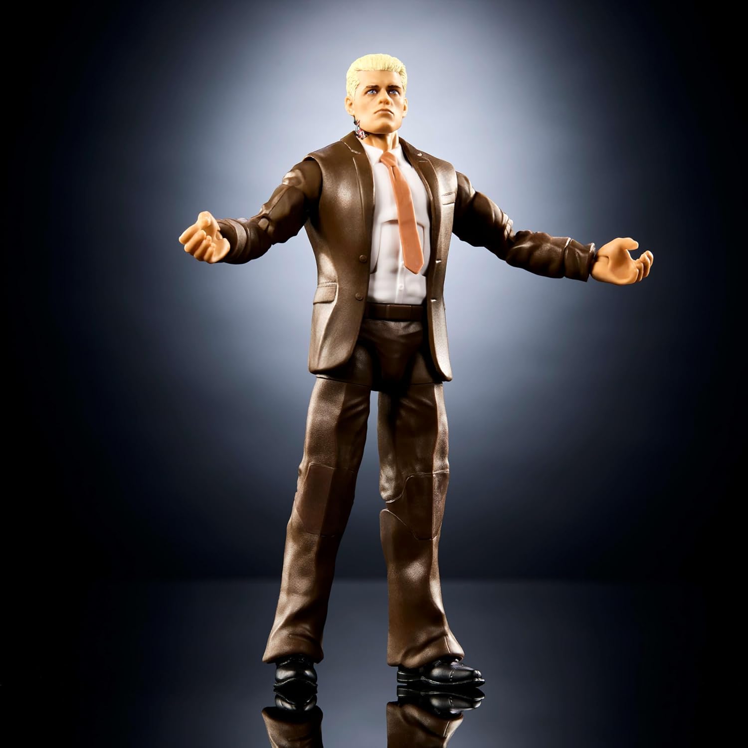 Mattel Mattel WWE Elite-Actionfiguren und Zubehörteile, ca. 15 cm große Superstar-Sammelfiguren mit 25 Bewegungspunkten und lebensechtem Aussehen (Stile können abweichen), JCJ31