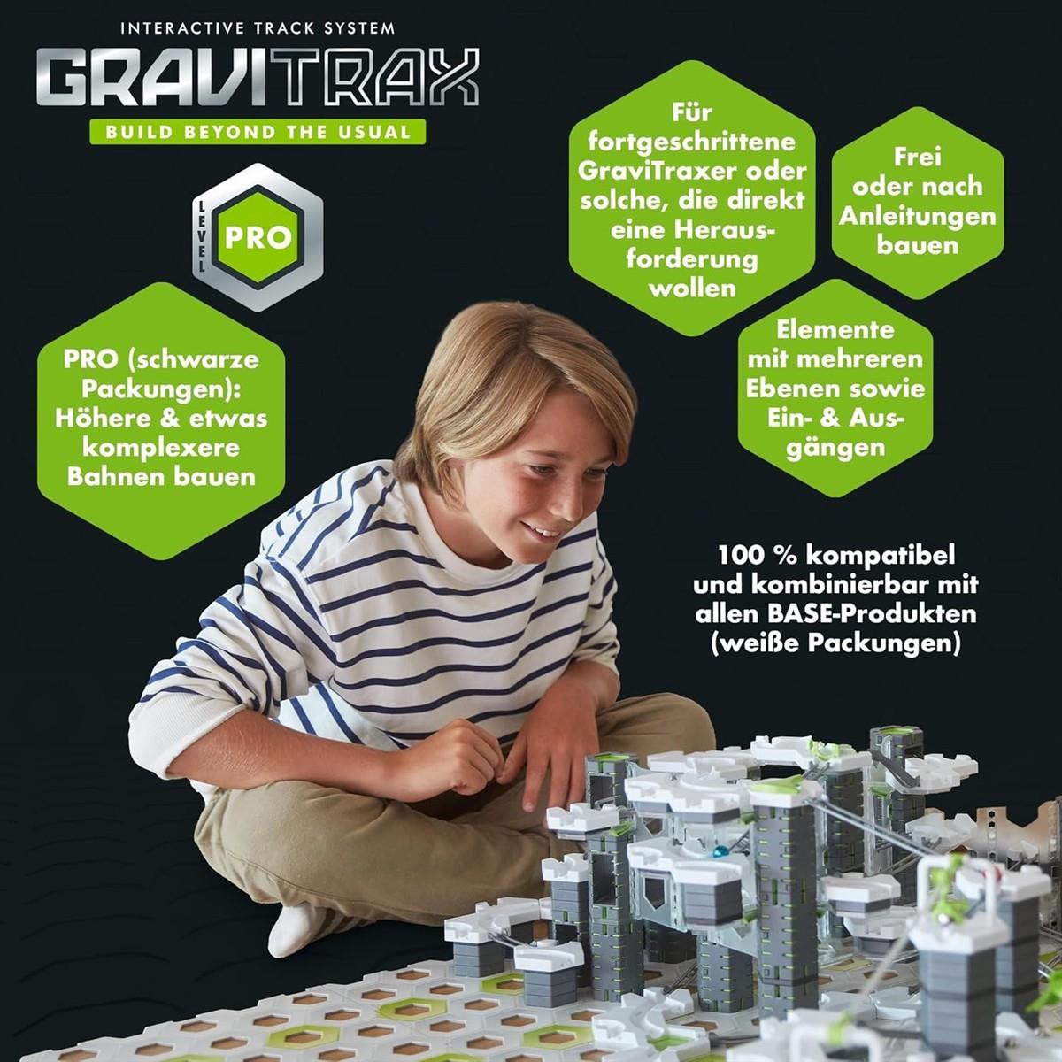 Ravensburger GraviTrax PRO Element Splitter 22383 - GraviTrax Erweiterung für Deine Kugelbahn - Murmelbahn und Konstruktionsspielzeug ab 8 Jahren, GraviTrax Zubehör kombinierbar mit Allen Produkten