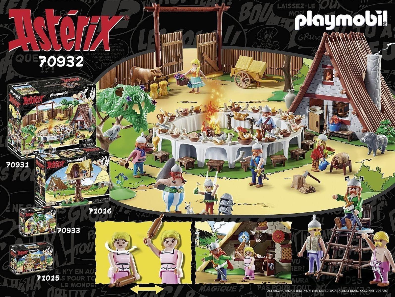 PLAYMOBIL Asterix 70932 Hütte des Majestix