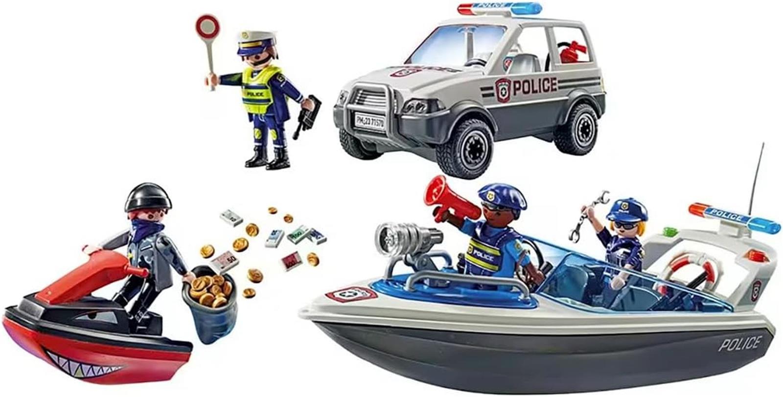 PLAYMOBIL 71570 Polizeijagd im Wasser