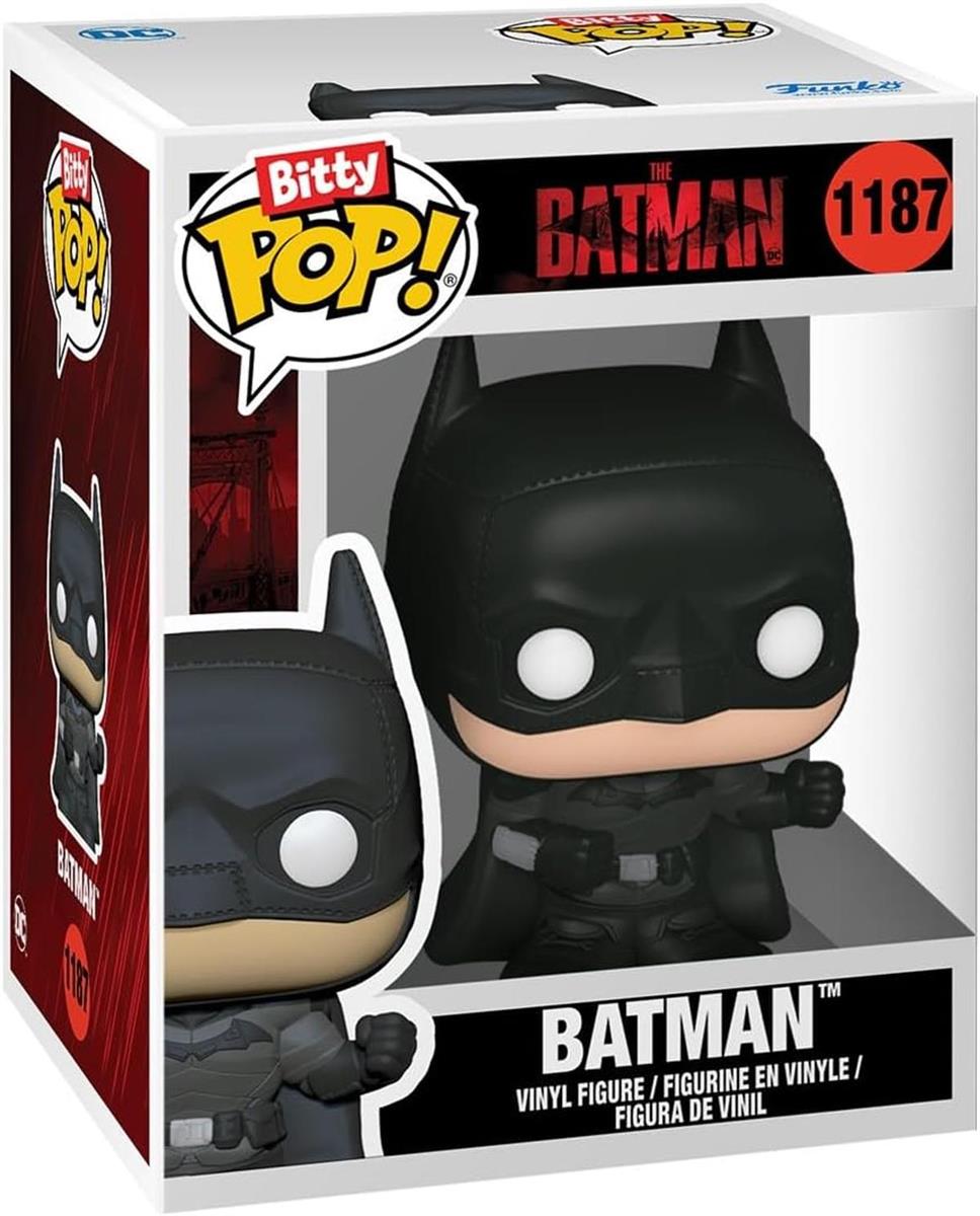 Funko Bitty Pop! Batman 85th - Catwoman 4PK und eine Überraschungs-Mini-Figur - 0.9 Inch (2.2 cm) - DC Comics Sammlerstück Stapelbares Display-Regal Inklusive