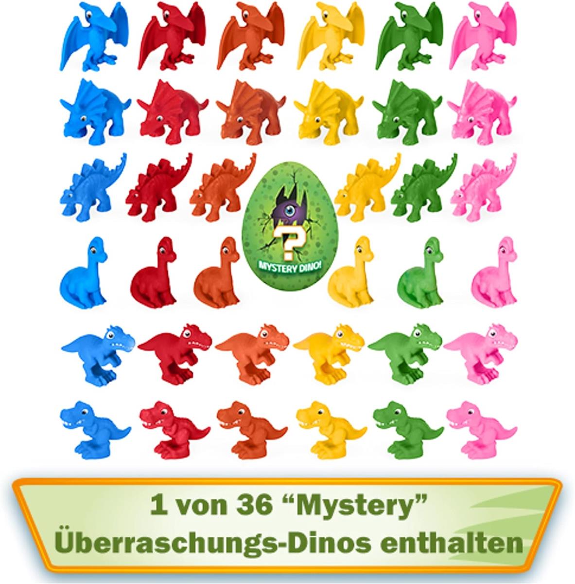 PAW PATROL Dino Rescue Rubbles Basis Fahrzeug mit Rückzieh-Mechanismus, inklusive Hundefigur und Überraschungs-Dino, Spielzeug für Kinder ab 3 Jahren